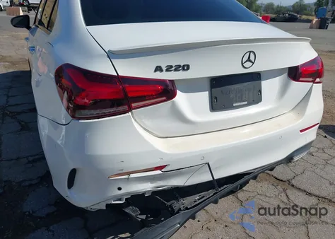 2019 Mercedes-Benz A 220 4Matic from USA, damaged, VIN WDD3G4FB5KW012711